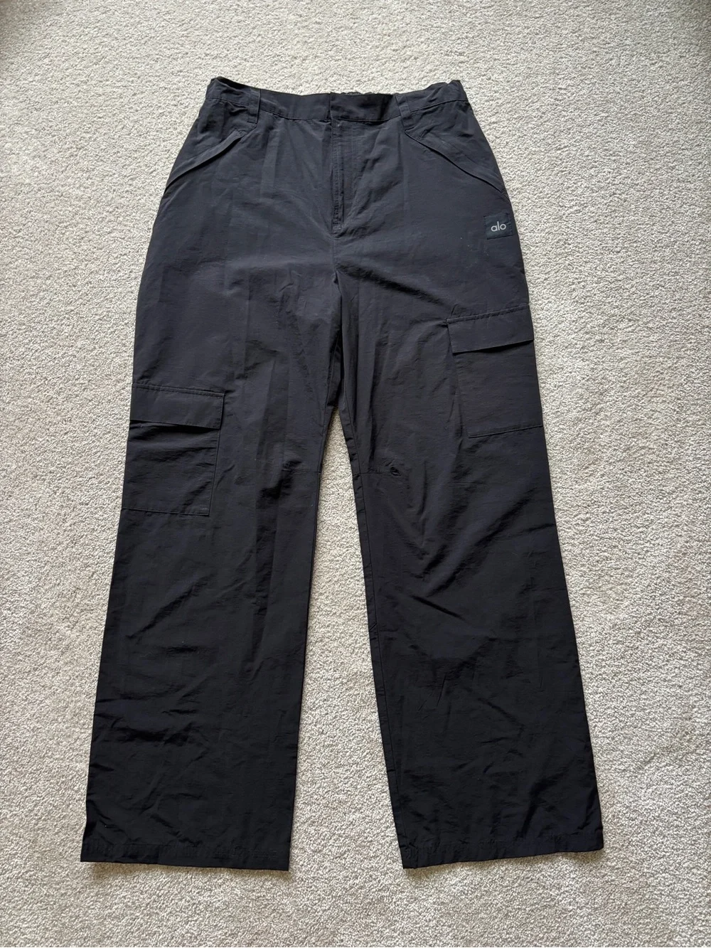 ALO Yoga Black All That Trouser Size Large